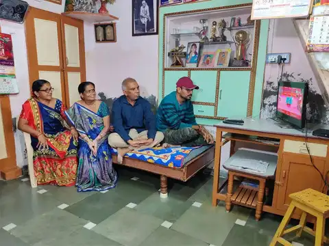 ​Bhavina Patel's family