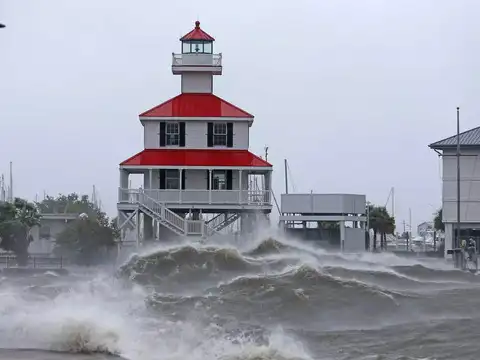 ​Weakens into tropical storm