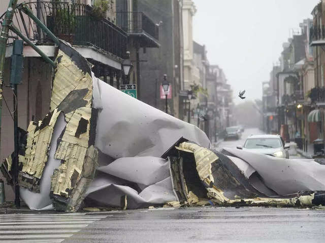 ​Hit with 150 mph winds