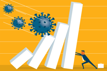 Coronavirus stress evident in financial sector as stressed loans jump
