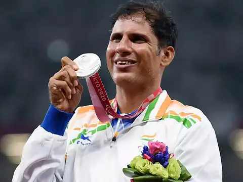 ​Devendra Jhajharia, Sundar Singh Gurjar bag medals