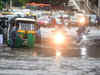Delhi rains: Heavy downpour causes waterlogging, traffic movement affected; IMD issues orange alert