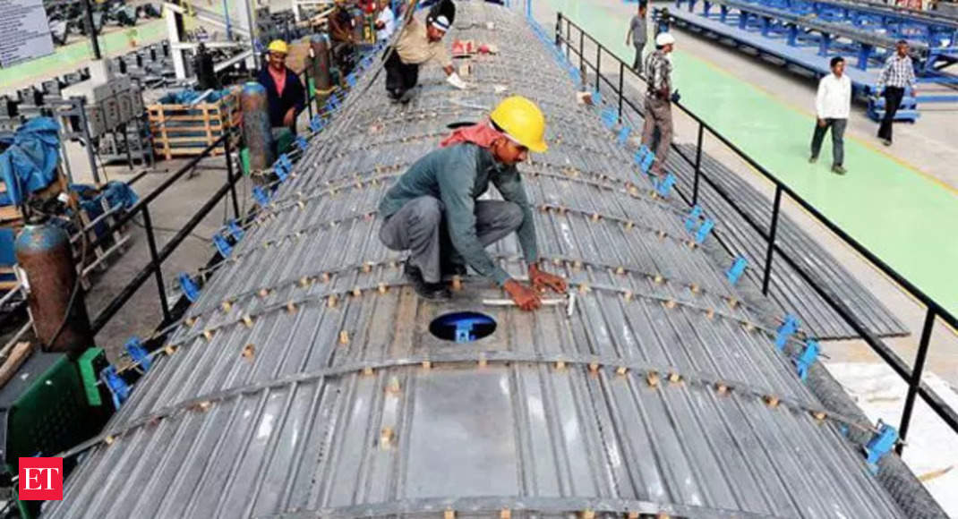Manufacturing growth slows in August, PMI at 52.3 - The Economic Times