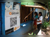 People use Bitcoin in El Zonte Beach in Chiltiupan, El Salvador