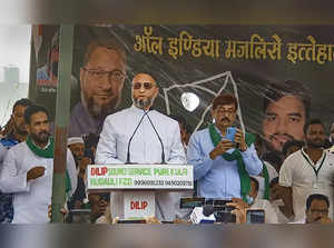 AIMIM President and MP Asaduddin Owaisi - PTI