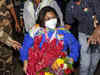 Tokyo Paralympics: Silver medallist Bhavina Patel receives grand welcome at Ahmedabad airport
