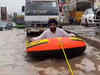 Delhi rains: BJP leader Tajinder Bagga goes 'rafting' on waterlogged road, takes a dig at Arvind Kejriwal
