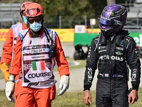 ​Hamilton credits protective halo