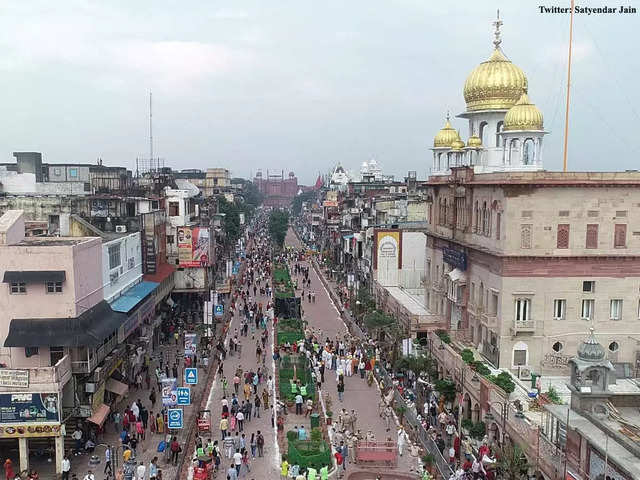 chandni chowk Delhi s Chandni Chowk gets a facelift Chandni