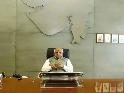 Gujarat CM visits flood-hit areas