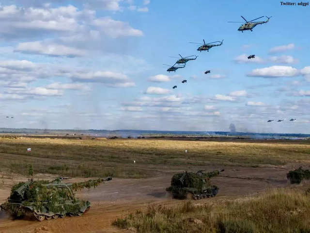 Massive military exercise
