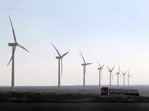 Wind turbines -Reuters