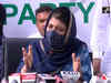 Centre talk about Taliban, Afghanistan not about unemployment; BJP uses divide and rule to garner votes: Mehbooba Mufti
