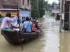 West Bengal: Flood-like situation in West Midnapore, residents use boats to commute