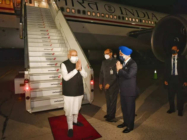 PM Modi US Visit LIVE Updates: Prime Minister Narendra Modi reaches New York, will address 76th UN General Assembly session