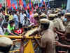 Bharat Bandh: Protests in Karnataka, Kerala and Tamil Nadu; protesters clash with police in Chennai