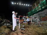 PM Modi visits construction site of new Parliament house