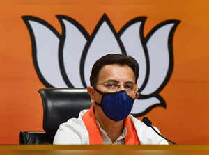 New Delhi: Former Union Minister Jitin Prasada joins BJP, at BJP headquarters in...