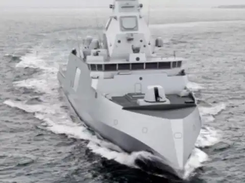 ​Three French frigates