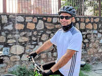 Arjun Khanna: Designer Arjun Khanna loves leather jackets, but prefers denim  for bike rides - The Economic Times