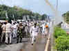 Haryana: Water cannons used as protesting farmers clash with police in Jhajjar