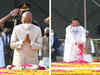 Lal Bahadur Shastri birth anniversary: Prez Kovind, VP Naidu pay floral tribute at Vijay Ghat