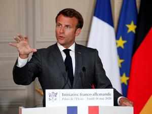 French President Emmanuel Macron Reuters