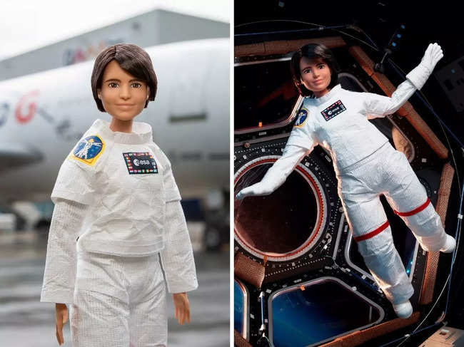 ​ Samantha Cristoforetti's lookalike doll mirrored the preparation an astronaut needs to do before heading off to space​.