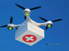 COVID vaccine delivery through drones starts in Northeast
