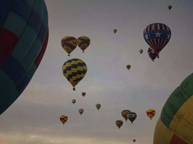 ​Hundreds of balloons