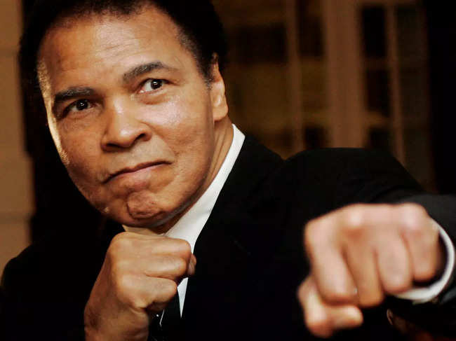 Muhammad Ali's passion for art was little known but he liked to sketch as a way of unwinding after a fight or training.
