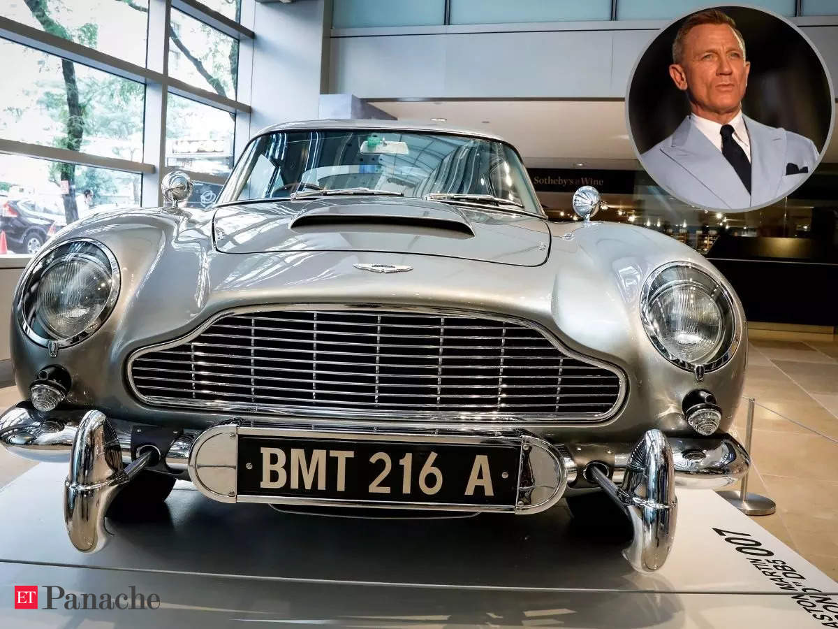 Desperat evne Blive opmærksom 007's ride goes electric: Bond's Aston Martin to be retrofitted in limited  numbers as EVs - The Economic Times