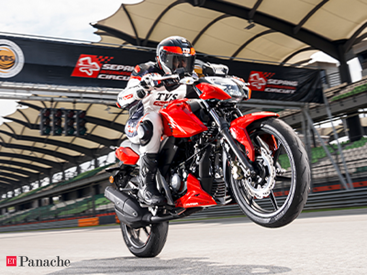 Special Edition Of Tvs Apache Rtr160 4v Unveiled At Rs 1 21 Lakh The Economic Times