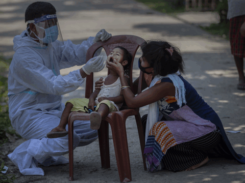 Second jab for kids
