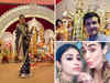 Celebs go all out on Durga Puja: Kajol dazzles in blue, Mouni Roy goes royal, Sourav Ganguly posts happy pics
