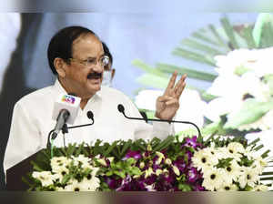 Jodhpur: Vice President M. Venkaiah Naidu addresses during an inauguration of th...