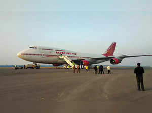 **EDS: FILE IMAGE**New Dehi: File image dated, shows an Air India aircraft that ...