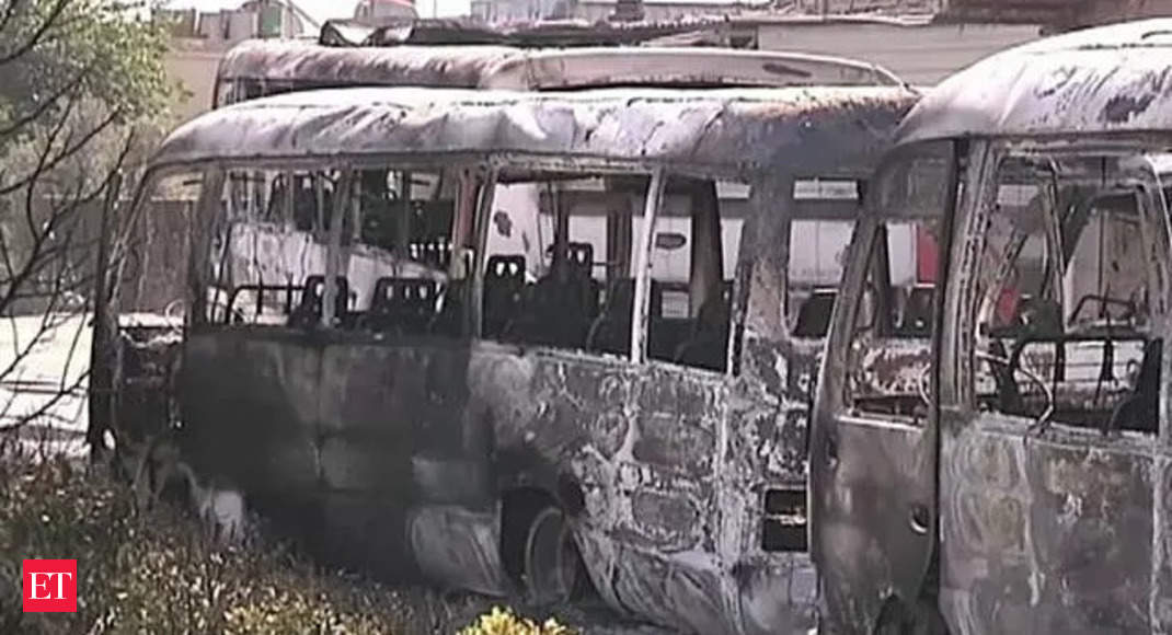 Thirteen killed, three injured in Damascus army bus explosion - The  Economic Times