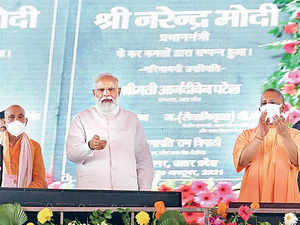 In Push to Buddhist tourism, PM Modi inaugurates Kushinagar international airport