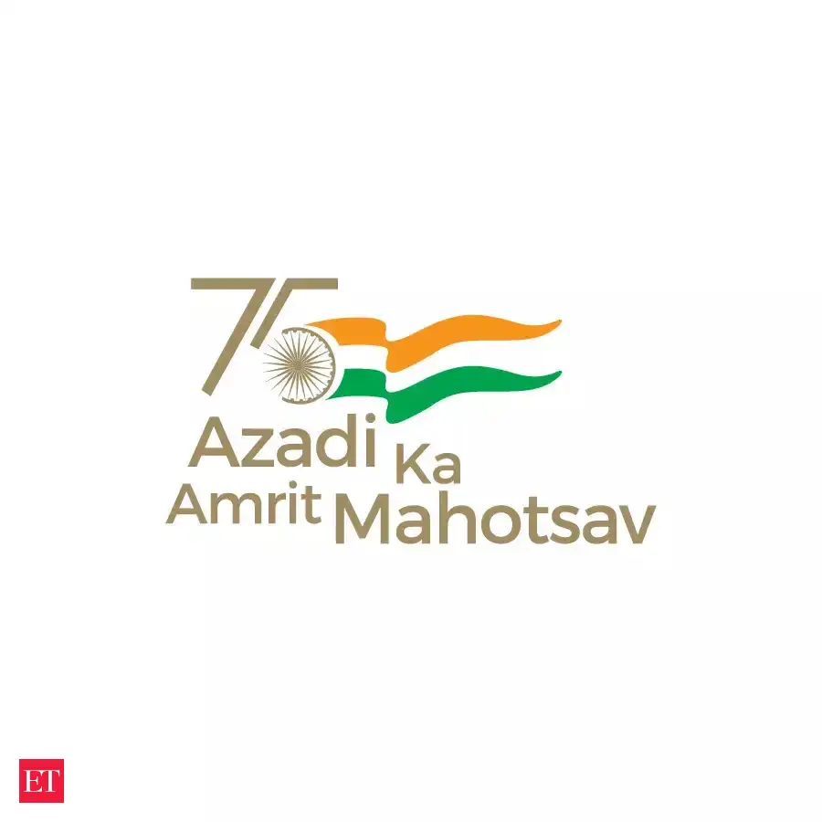 amrit mahotsav: Centre asks media organisations to display logo of 'Azadi  ka Amrit Mahotsav' - The Economic Times