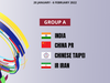 Women's Asian Cup draw: India clubbed alongside China, Chinese Taipei, Iran