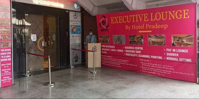 New modern Executive Lounge at Varanasi railway station