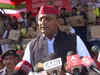 Watch: SP chief Akhilesh Yadav distributes laptops and tablets to meritorious students