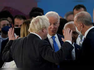U.S. President Joe Biden attends the G20 summit in Rome