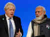 Boris Johnson hails Narendra Modi's net zero climate commitment