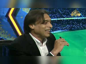 Watch: Shoaib Akhtar walks out of TV show on T20 World Cup after being asked to leave