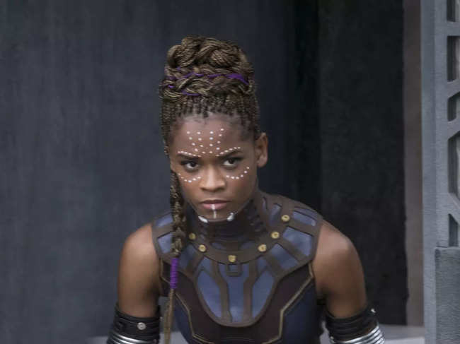 ​Letitia Wright played Shuri in 2018's acclaimed 'Black Panther'.
