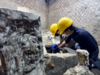 In Pictures: Archeologists in Pompeii uncover a room as it used to be