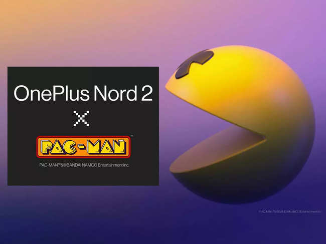 The ​lmited-edition OnePlus Nord 2 x Pac-Man will come in only one storage variant - 12GB RAM and 256 GB internal storage - at 37,999.​