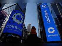 Crypto exchange Coinbase trading volumes slump 30%